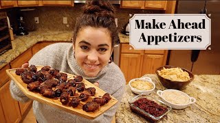 Easy MakeAhead Holiday Appetizers [upl. by Adieno671]