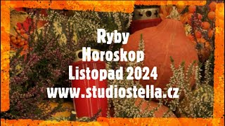 Ryby Horoskop Listopad 2024 [upl. by Saunder422]