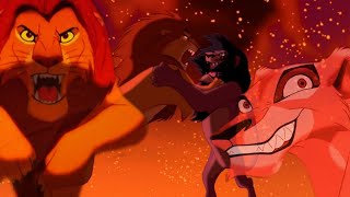 Simba vs Scar amp Zira Fanmade [upl. by Alanson]