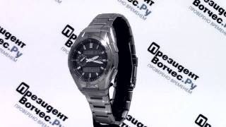 Часы Casio WAVE CEPTOR WVAM650TD1A  Круговой обзор от PresidentWatchesRu [upl. by Ynahpets]