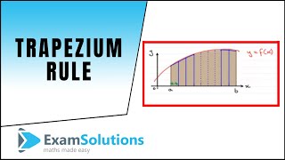 Trapezium Rule  ExamSolutions Maths Revision [upl. by Suter]