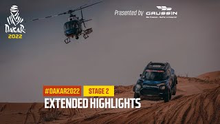 Extended highlights of the day presented by Gaussin  Stage 2  Dakar2022 [upl. by Eiramaneet]