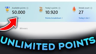 UNLIMTED POINTS METHOD Microsoft Rewards [upl. by Breger]