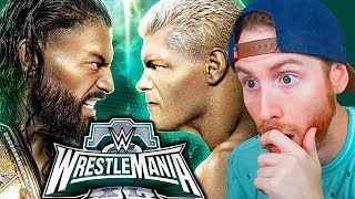 ROMAN REIGNS vs CODY RHODES  WWE WrestleMania 40 Night 2 Live Stream [upl. by Ailsun]