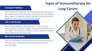 Immunotherapy Treatment for Lung Cancer [upl. by Vitek]