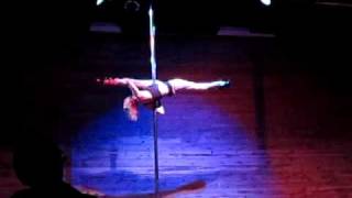 Michelle Staneks Performance  Polesque Winner [upl. by Akinohs]