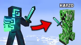 Minecraft lekin istalgan mobga aylana olaman Ozbekcha minecraft kayzo minecraft [upl. by Chuch]