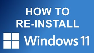 ✅ How To Reinstall Windows 11✅ [upl. by Normac]