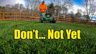 When to Aerate Your Lawn Spring 2024 [upl. by Rovelli]