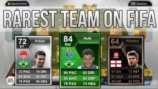 THE RAREST TEAM ON FIFA 13 [upl. by Ednutey]