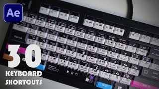 My Favorite Keyboard Shortcuts💻Adobe After Effects 2022 [upl. by Savinirs]