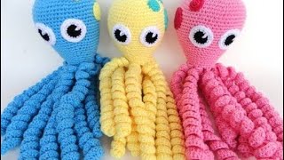 Polvo em Amigurumi Para Recémnascido  Crochetaria Oficial [upl. by Tj]