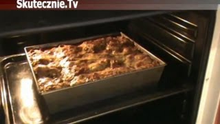 Lasagne mięsna z sosem bolońskim  SkutecznieTv [upl. by Ninerb]