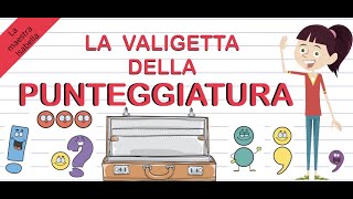 La valigetta della punteggiatura  Strumento utile per imparare lITALIANO [upl. by Abramson]