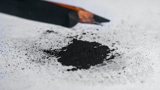 HOW TO MAKE HOMEMADE CHARCOAL POWDER FOR ARTISTS [upl. by Nidya]