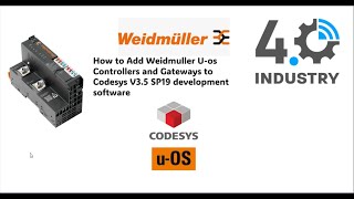 Installing Weidmuller hardware packages into Codesys [upl. by Girard]