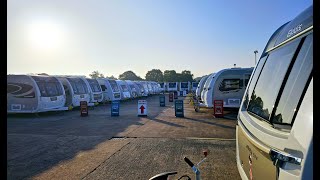 Elddis Crusader Mistral vs Coachman Laser 575 Xtra [upl. by Arihppas]