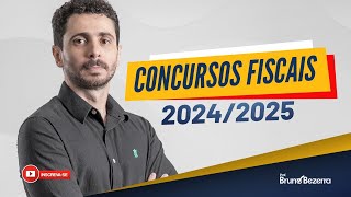 Concursos Fiscais 20242025 Confira as previsões para Auditor Fiscal  Prof Bruno Bezerra [upl. by Nnaecyoj]