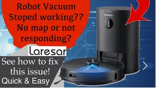 Laresar Robot Vacuum Stopped Working  How I got it fixed [upl. by Wenz]