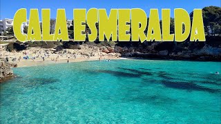 Cala Esmeralda Paradise beach in Cala D Or Mallorca Mallorca 4K best beaches [upl. by Rehsu143]