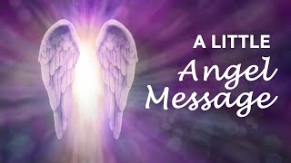 A LITTLE ANGEL MESSAGE 💖 PICK A CARD ✨ angelmessages dailyangelmessage dailyguidance [upl. by Siubhan933]