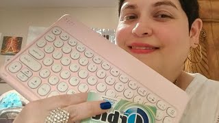 ASMR Con teclado ⌨️ y chile ✨🤍 [upl. by Ervin]