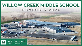 Willow Creek Middle School  Construction Update November 2024 [upl. by Brace340]