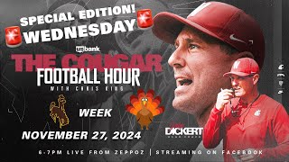 WSU Football The Cougar Football Hour with Jake DickertBrock Dieu  Wyoming Week  11272024 [upl. by Larry]