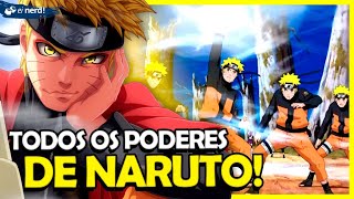 TODOS OS PODERES DE NARUTO RECUPERADO [upl. by Constantia566]