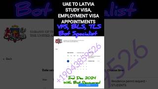 UAE TO LATVIA SPAIN ITALY GERMANY EUROPE USA WORK PERMIT STUDY TOURIST FAMILY REUNION VISA [upl. by Anilev]