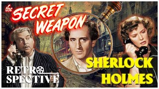 Sherlock Holmes In quotThe Secret Weaponquot 1947  Classic Colorised Full Movie [upl. by Ailedua]