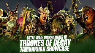 TAMURKHAN Campaign Gameplay is Disgusting Filth  Thrones of Decay DLC  Total War Warhammer 3 [upl. by Adialeda]