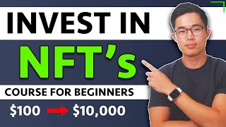 How to Make Money with NFTs for Beginners 2022 FREE COURSE [upl. by Nywra]