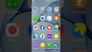 trying s24 ultra launcher in samsung galaxy j7 prime [upl. by Ainesej]