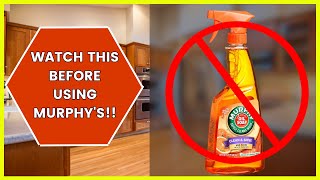 How To Clean Kitchen Cabinets  Painted and Non Painted [upl. by Lihkin]