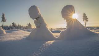 Swedish winter landscape photos by Geert Weggen [upl. by Saisoj]