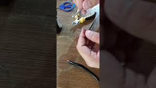 Simple build tutorial for 24guage kanthal wire 4ply single coil 3loops [upl. by Anialahs483]