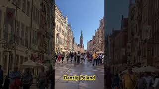 Danzig city beautiful in poland danzig citytour shortviral shortvideo shortsfeed [upl. by Hawk112]