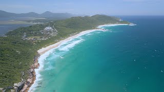 Floranópolis  leste da ilha  Praia Mole Joaquina Lagoa da Conceição Barra da Lagoa Gravatá [upl. by Oyam]