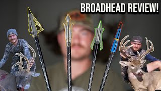 We Tested 4 Broadheads on DEER  Showing Kill Shot Evidence [upl. by Reinaldo874]