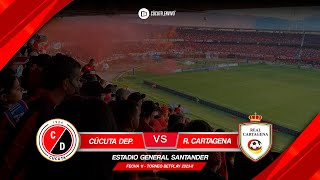 ¡EN VIVO Cúcuta Deportivo vs Real Cartagena 🏟 Fecha 11  Torneo BetPlay [upl. by Ahsote]