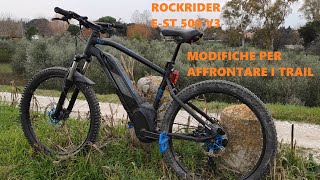 Rockrider EST 500 V3  le mie modifiche [upl. by Talmud]