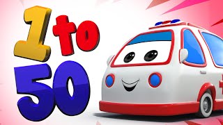 Numbers Song 1 To 50 Educational Videos For Babies [upl. by Macomber49]