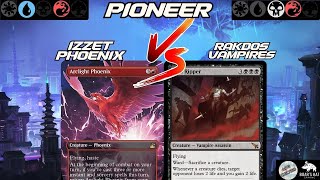 Izzet Phoenix VS Rakdos Vampires MTG Pioneer [upl. by Anidam]