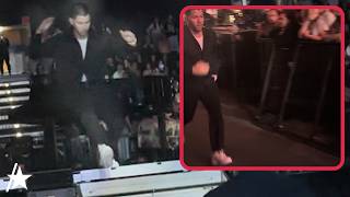 Nick Jonas BOLTS Off Stage After Laser Pointed At His Head [upl. by Areik]