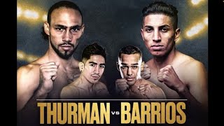 Thurman vs Barrios Breakdown boxing keiththurman mariobarrios terencecrawford foxppv [upl. by Mohorva]