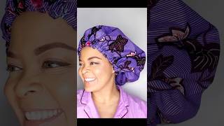 Sewing Project Satinlined Bonnet sewing sewingpattern satinbonnet [upl. by Ettennek96]