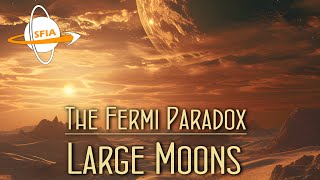 The Fermi Paradox Large Moons  Are Massive Moons The Key To Extraterrestrial Life [upl. by Williamson895]