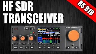 HF SDR Transceiver RS918 mcHF [upl. by Anibla]