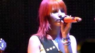 Paramore Misguided Ghosts Acoustic Live HQ  Honda Civic Tour Anaheim 091910 [upl. by Leahcimnaj]